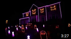 Halloween lichtshow