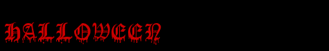 halloweenfont