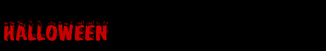halloweenfont