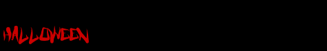 halloweenfont