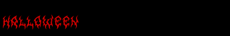 halloweenfont