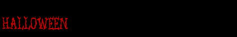 halloweenfont