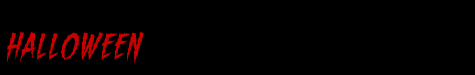 halloweenfont