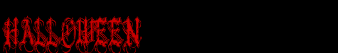 halloweenfont