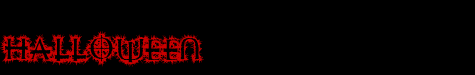 halloweenfont
